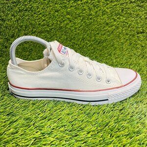 Converse Chuck Taylor All Star Low Womens Size 8 White Walking Shoes Sneakers